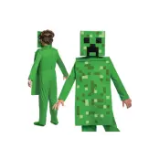 Minecraft Creeper Maskeraddräkt Barn 4-6 år