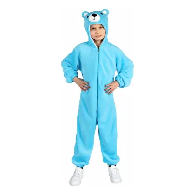 Onesie Blå Björn Barn Maskeraddräkt - XX-Large