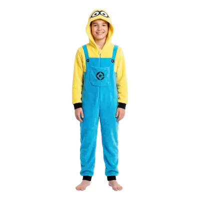 Onesie Minions™ Barn Maskeraddräkt - Small