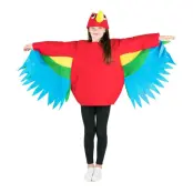 Papegoja Barn Maskeraddräkt - One size