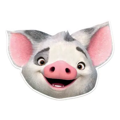 Pappmask Pua Barn - One size