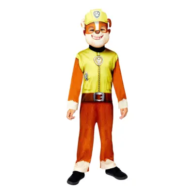 Paw Patrol Rubble Barn Maskeraddräkt - X-Small