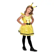 Pikachu Klänning Barn Maskeraddräkt - Medium