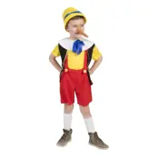 Pinocchio Barn Maskeraddräkt - Small