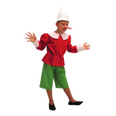 Pinocchio Barn Maskeraddräkt - Small