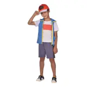 Pokémon Ash Barn Maskeraddräkt - X-Small