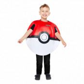 Pokémon Pokéball Barn Maskeraddräkt - Medium/Large