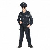 Polis Officer Barn Maskeraddräkt - X-Small
