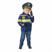 Polisjacka Barn Maskeraddräkt - Small