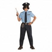 Polisofficer Pojke Barn Maskeraddräkt - Large