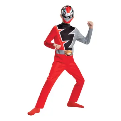 Power Rangers Dino Fury Barn Maskeraddräkt - Medium