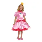 Super Mario Prinsessan Peach Barn Maskeraddräkt - Small