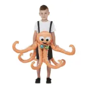 Ridande Bläckfisk Barn Maskeraddräkt - One Size