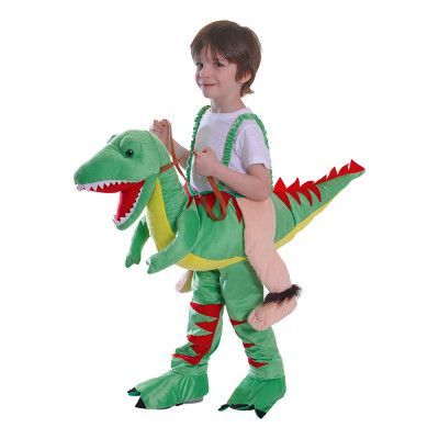 Ridande Dinosaurie Barn Maskeraddräkt - One size