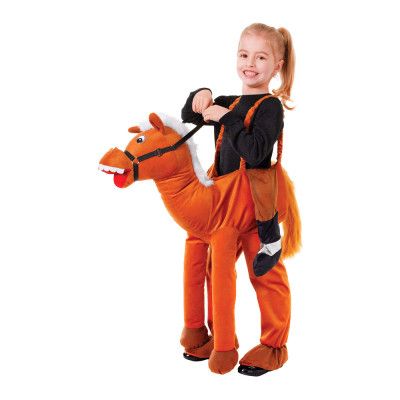 Ridande Häst Barn Maskeraddräkt - One size