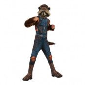 Rocket Racoon Deluxe Barn Maskeraddräkt - Medium