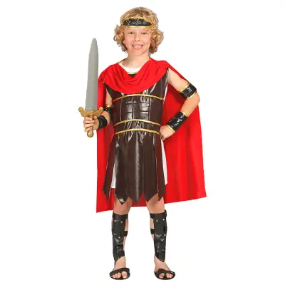 Romersk Krigare Maskeraddräkt Barn 7-9 år