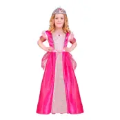 Rosa Prinsessa Barn Maskeraddräkt - Small