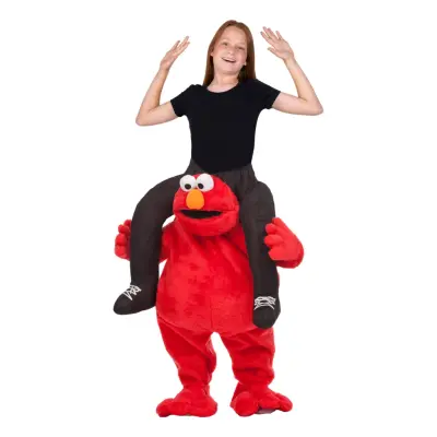 Sesame Street Ridande Elmo Barn Maskeraddräkt - One size