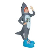 Sharkboots Barn Maskeraddräkt - Large
