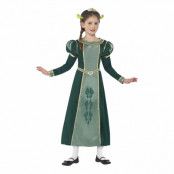 Shrek Prinsessan Fiona Barn Maskeraddräkt - Medium