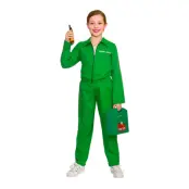 Sjukvårdare Barn Maskeraddräkt - Medium