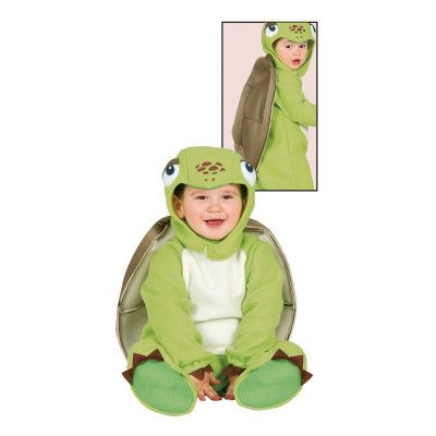 Sköldpadda Bebis Budget Maskeraddräkt - 12-24 mån
