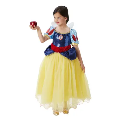 Snövit Premium Barn Maskeraddräkt - Medium