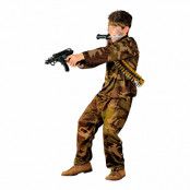 Soldat Barn Maskeraddräkt - Small