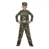 Soldat Maskeraddräkt Barn S