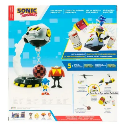 Sonic Egg Mobile Battle Set - Sonic -  Leksaksaffären