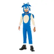 Sonic the Hedgehog Deluxe Barn Maskeraddräkt - Medium