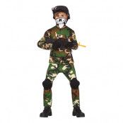 Special Force Halloween Barn Maskeraddräkt - Medium