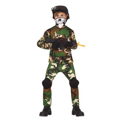 Special Force Halloween Barn Maskeraddräkt - Small