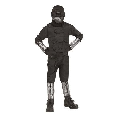 Spel Krigare Barn Maskeraddräkt - Large