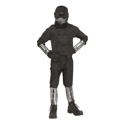 Spel Krigare Barn Maskeraddräkt - Large