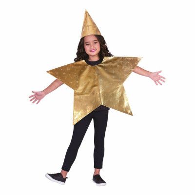 Stjärna Barn Maskeraddräkt - One size