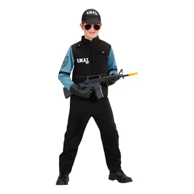 S.W.A.T. Barn Maskeraddräkt - XX-Large