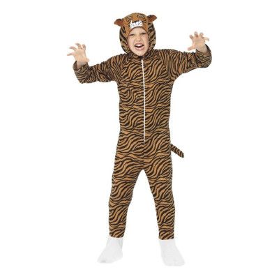 Tigerdräkt Barn Maskeraddräkt - Large