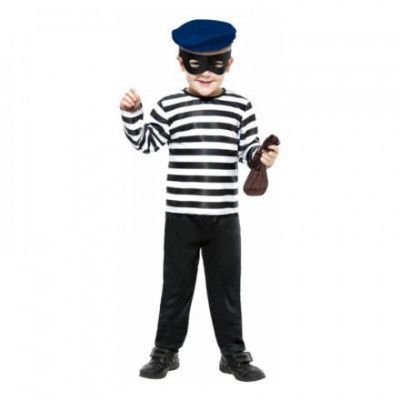 Tjuv Barn Maskeraddräkt