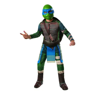 TMNT Leonardo Barn Maskeraddräkt - Large