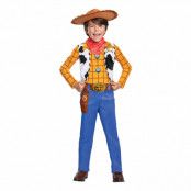Toy Story Woody Deluxe Barn Maskeraddräkt - X-Small