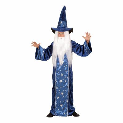 Trollkarl Barn Maskeraddräkt - Large