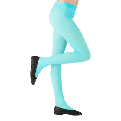 Turkosa Strumpbyxor för Barn - X-Small