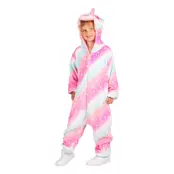 Unicorn Jumpsuit Barn Maskeraddräkt - Small