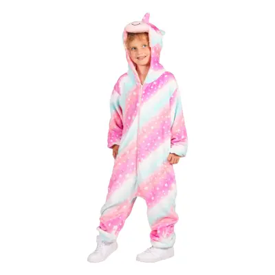 Unicorn Jumpsuit Barn Maskeraddräkt - XX-Small