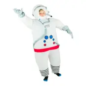 Uppblåsbar Astronaut Barn Maskeraddräkt - One size