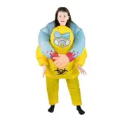 Uppblåsbar Biohazard Halloween Barn Maskeraddräkt - One size