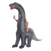 Uppblåsbar Diplodocus Barn Maskeraddräkt - One size