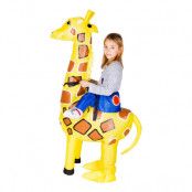 Uppblåsbar Giraff Barn Maskeraddräkt - One size